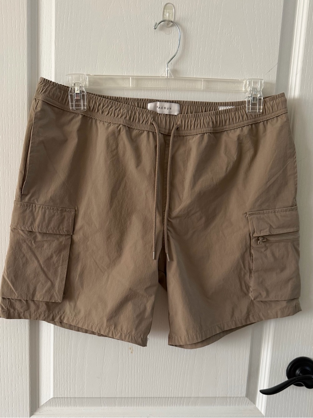 PacSun Men’s Cargo Shorts - Taupe
